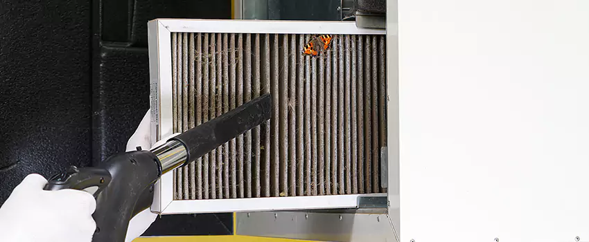 Clogged Air Duct Cleaning Process in Bell Gardens, CA