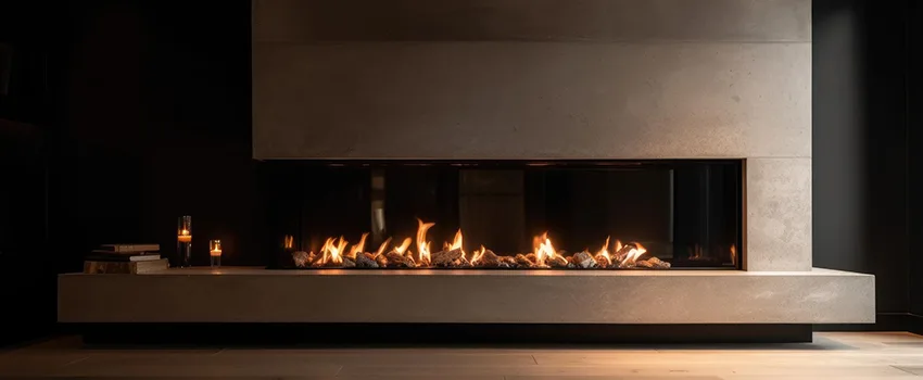 Gas Fireplace Ember Bed Design Services in Bell Gardens, California
