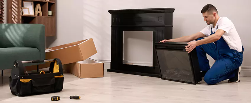 Old Rusted Metal Fireplace Repair And Replacement in Bell Gardens, CA